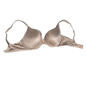 Victoria's Secret Women's Nude Lace Push-up Underwire Bra Size 34DD
